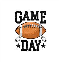 game day football png, retro football sublimation, retro game day png, football vibes, touchdown season, sports png, fal