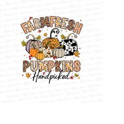 fall pumpkin png, farm fresh pumpkins png, vintage fall png, fall halloween pumpkin, fall gift design, halloween gift, h