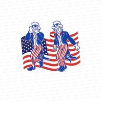 uncle sam griddy dance funny 4th of july independence day png, independence day, fourth of july, merica png, usa flag, d