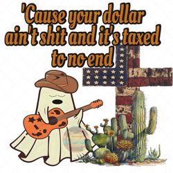 oliver anthony cute singing, western sublimation png