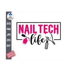 nail tech life svg, nail polish svg, nail artist svg, nail polish lover svg, nail tech svg, manicure svg