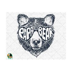 papa bear svg, papa bear with sunglasses, papa svg, father bear svg, papa bear cut file, papa bear, papa, dad bear, cric
