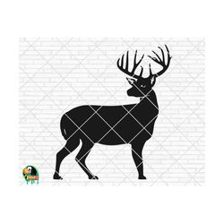 deer silhouette svg, deer svg, deer head svg, deer vector, deer png, animal svg, deer svg for shirt, deer clipart, deer