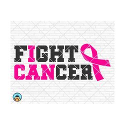 fight breast cancer svg, breast cancer svg, cancer awareness svg, cancer survivor svg, cancer ribbon svg, cricut, silhou