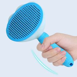 self cleaning pet comb for grooming