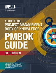 a guide to the project management body of knowledge 6th edition