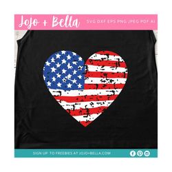 distressed american heart svg, american flag svg, grunge american flag svg, merica svg, usa svg, american flag shirt, pa