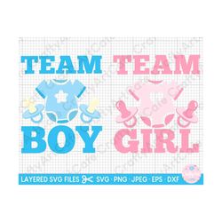 gender reveal svg png eps dxf for shirts for cricut baby shower gender reveal party