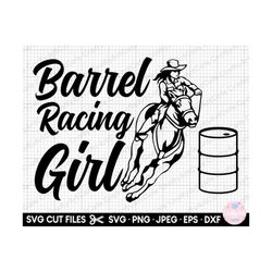 barrel racing svg png barrel racing girl