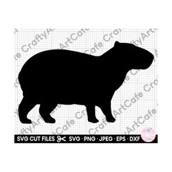 capybara silhouette svg capybara silhouette png capybara cut file for cricut