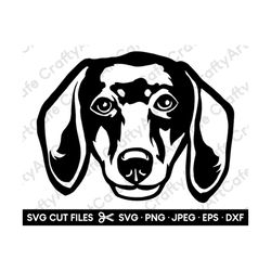 Dachshund Head Svg Dachshund Head Silhouette Svg Png Dachshund Head Svg For Cricut