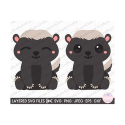 honey badger svg honey badger png honey badger clipart honey badger vector cute honey badger svg png baby honey badger p