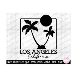 los angeles california svg