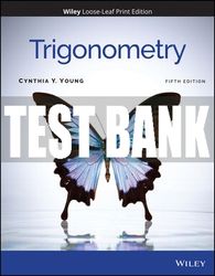 test bank for trigonometry, 5th edition all chapters