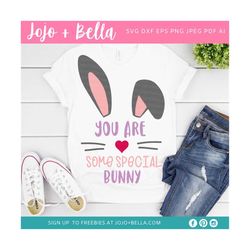 easter svg, some special bunny svg, easter bunny svg, bunny svg, happy easter svg, svg files, rabbit svg, easter blessin