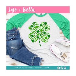 shamrock svg bundle, patterned shamrock svg, shamrock svg, st patricks day svg, blessed svg, st patrick's svg, plaid sha