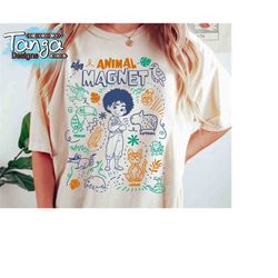 disney encanto family antonio capybara animal magnet poster shirt, magic kingdom unisex t-shirt family birthday gift adu