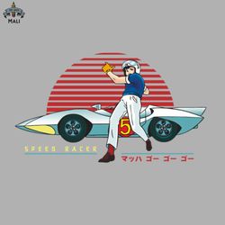 speed racer   retro japanese sublimation png download