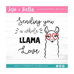 valentines day svg, llama love svg, valentine svg, cute llama svg, llama cut file, llama svg, svg cut files for cricut,