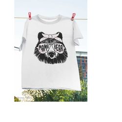 mama bear face sunglasses mother mom mommy mother's day t-shirt, mother's day gift, bear mama shirt, bear lover gift shi