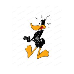 daffy duck svg 2, svg, dxf, cricut, silhouette cut file, instant download
