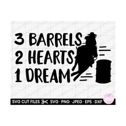 barrel racing png 3 barrels 2 hearts 1 dream