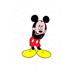 mickey mouse svg 4, svg, dxf, cricut, silhouette cut file, instant download