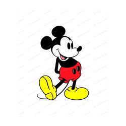 mickey mouse svg 27, svg, dxf, cricut, silhouette cut file, instant download