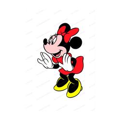 minnie mouse svg 22, svg, dxf, cricut, silhouette cut file, instant download
