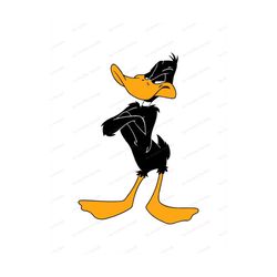 daffy duck svg 1, svg, dxf, cricut, silhouette cut file, instant download