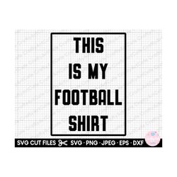 football svg cricut cut file