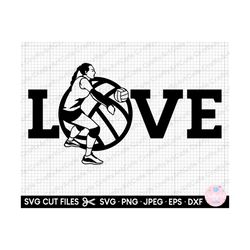 volleyball svg volleyball png for cricut love