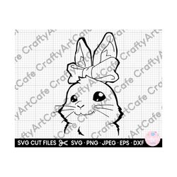 cute bunny svg cute rabbit svg baby bunny svg baby rabbit svg cute bunny png eps dxf cut file for cricut easter bunny