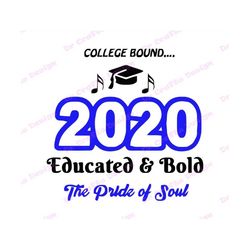 college bound 2020 svg, svg, dxf, cricut, silhouette cut file, instant download