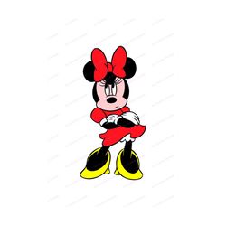 minnie mouse svg 25, svg, dxf, cricut, silhouette cut file, instant download