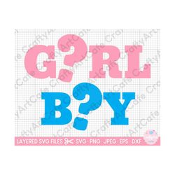 gender reveal svg