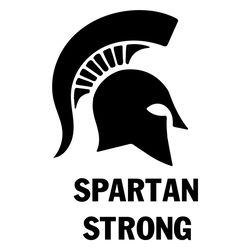 spartan strong fundraiser msu football svg