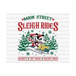 main street  sleigh rides christmas png, merry christmas png, cute christmas png , christmas friends png, xmas holiday,