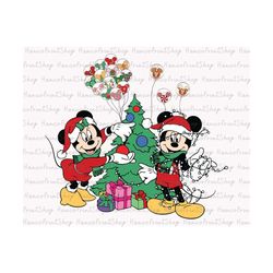 merry christmas svg, christmas trees svg, mouse christmas svg, couple christmas svg, xmas holiday, christmas friends svg