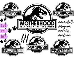 motherhood svg, dinosaur, momlife, mom of boys, mom of girls, jurassic park svg, printable, jurassic