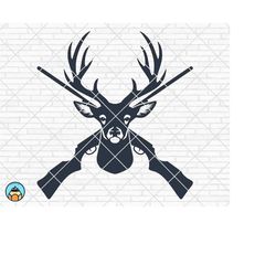 deer hunting svg | hunting svg | deer svg | deer cut file | deer antlers svg | deer vector | deer hunting clipart