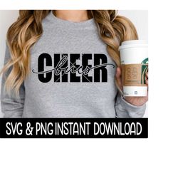 bucs cheer svg, cheerleader png, tote bag svg, cheer bucs mascot svg, instant download, cricut cut files, silhouette cut