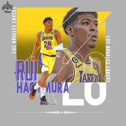 rui hachimura basketball paper poster lakers 4 sublimation png download