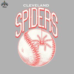 retro defunct cleveland spiders baseball sublimation png download