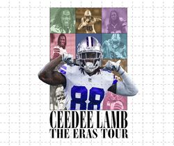 ceedee lamb the eras tour png, nfl png , ceedee lamb png