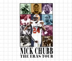 nick chubb the eras tour png, nfl png , nick chubb png