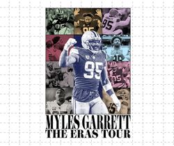 myles garrett the eras tour png, nfl png , myles garrett  png