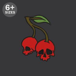 skull cherry filled