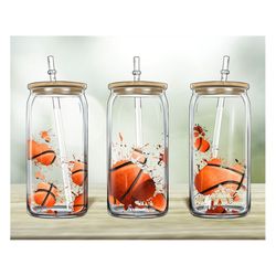 basketball ball 16oz libbey glass png, sport libbey glass, ball png, sport png, sport sublimation design, digital downlo