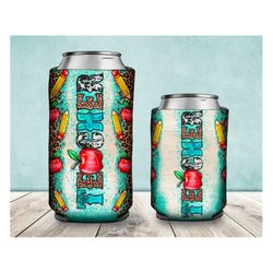 western teacher can cooler png sublimation design, teacher can cooler png, teacher png, western teacher sublimation , ca